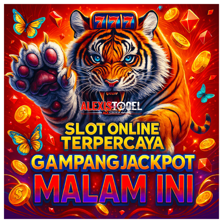 ALEXISTOGEL # Slot Online Terpercaya Gampang Jackpot Malam Ini image 1
